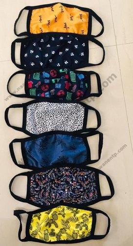 Printed Washable Cotton Mask